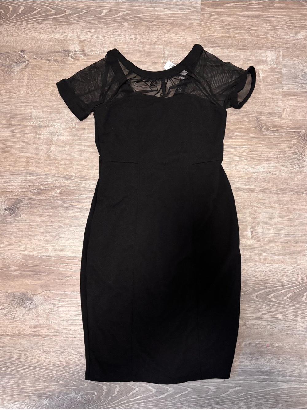 New York & Company Médium Short Sleeve Black Dress NWT